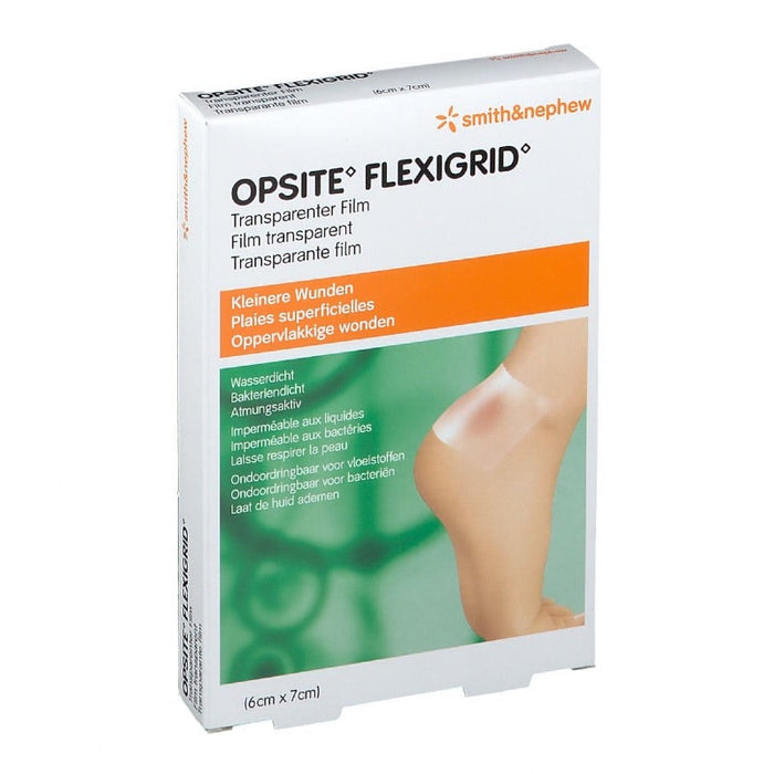 Smith & Nephew OPSITE Flexigrid Dressing 6cmx7cm