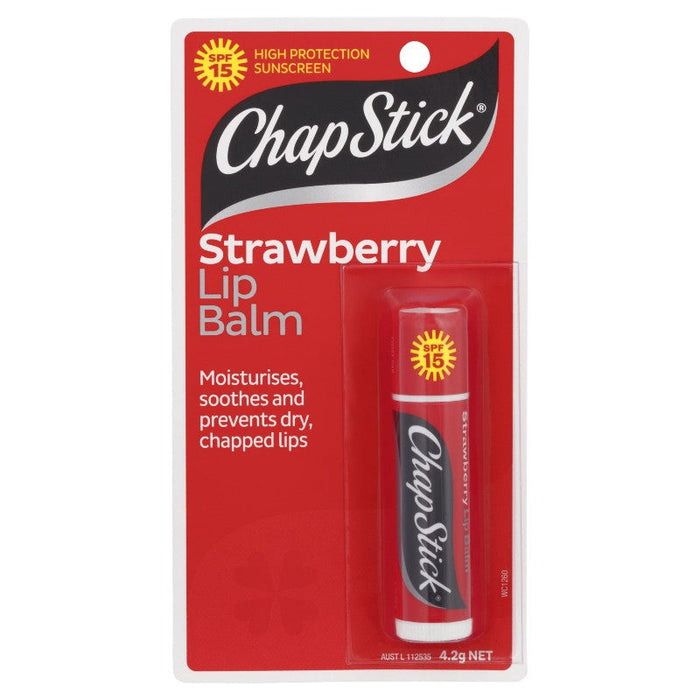 Chapstick Strawberry Lip Balm SPF15 4.2g