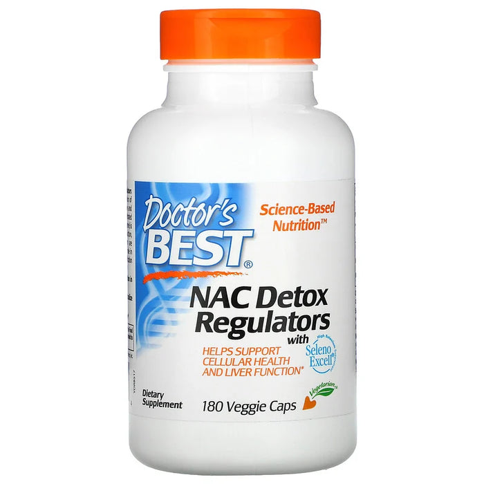 Doctors Best - NAC Detox Regulators with Seleno Excell Capsules 180