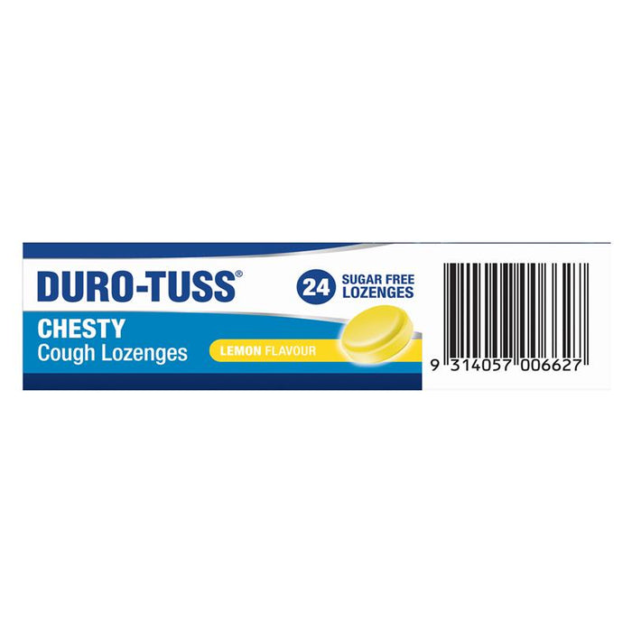 Duro-Tuss CHESTY Cough Lozenges LEMON 24