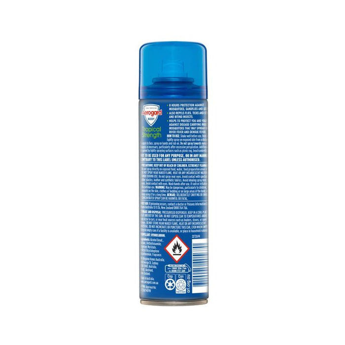 Aerogard Tropical Strength Insect Repellent Aerosol Spray 150g