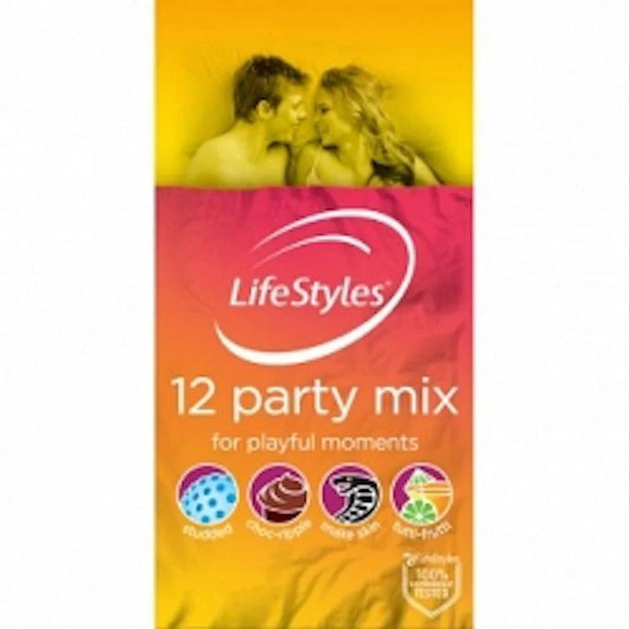 Ansell Lifestyle Party Mix 12pk