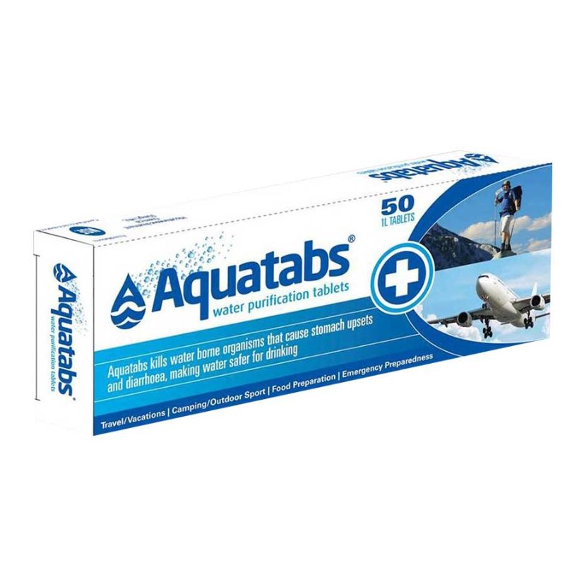 Aquatabs Water Purification Tablets 50