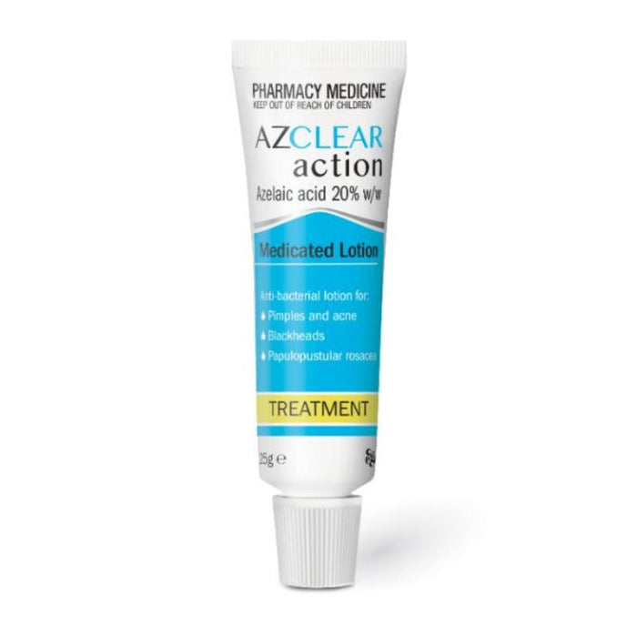 Azclear Action Medicated Lotion 25g - Adult Acne