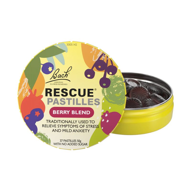 Bach Rescue Pastilles Berry Blend 50g