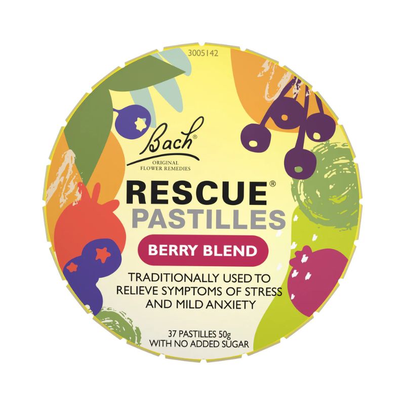 Bach Rescue Pastilles Berry Blend 50g
