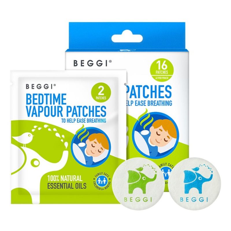 Beggi Bedtime Vapour Patches Kids 16 Patches