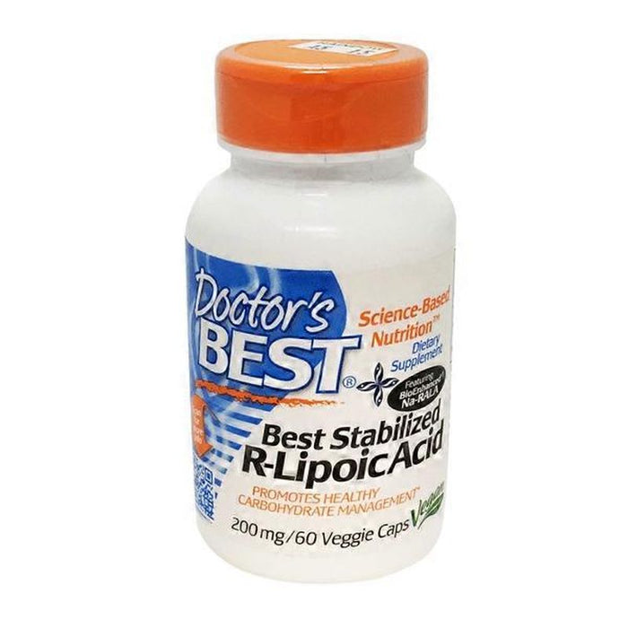 Doctors Best-Stabilized R-Lipoic Acid Capsules 60