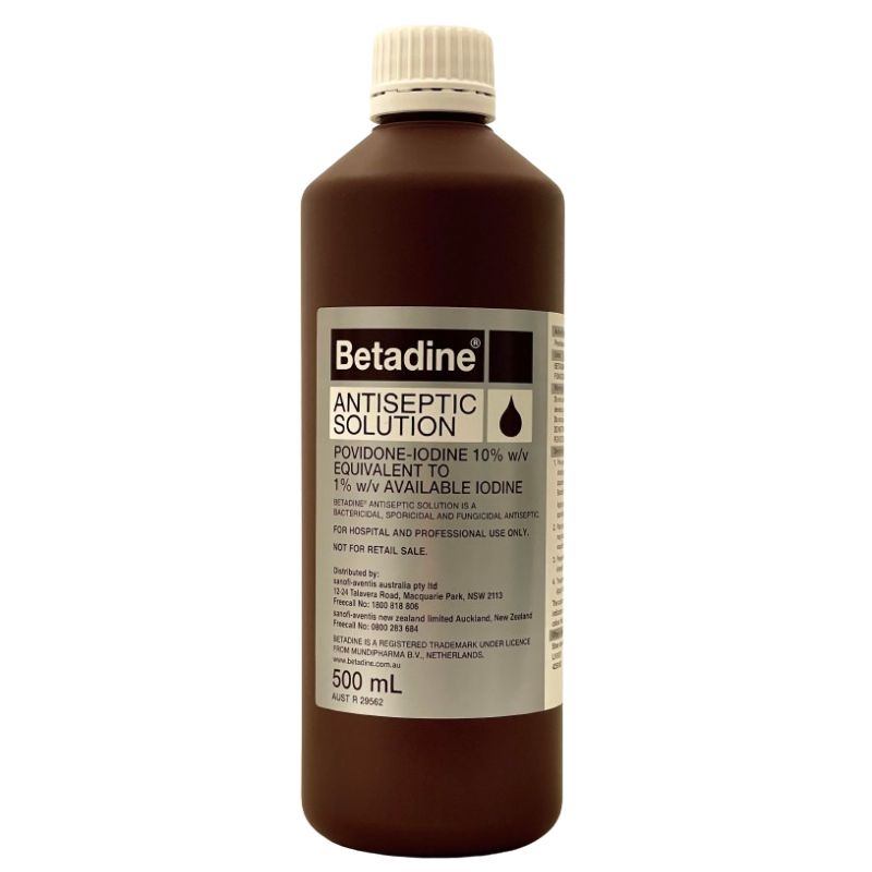 Betadine Antiseptic Solution 500ml