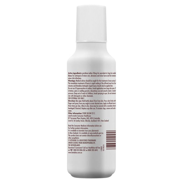 Betadine Antiseptic Liquid SPRAY 75ml