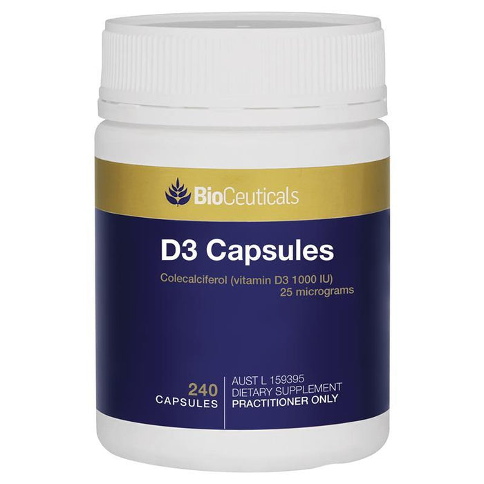 BioCeuticals D3 Capsules 240