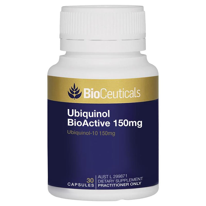 BioCeuticals Ubiquinol BioActive 150mg Capsules 30