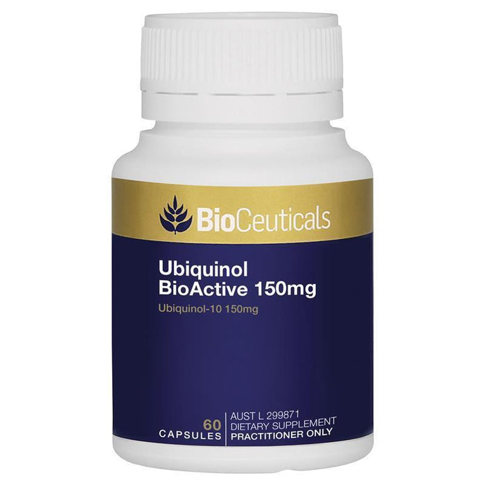 BioCeuticals Ubiquinol BioActive 150mg Capsules 60