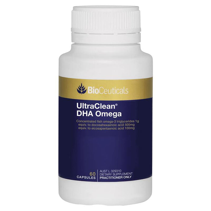 BioCeuticals UltraClean DHA Omega Capsules 60