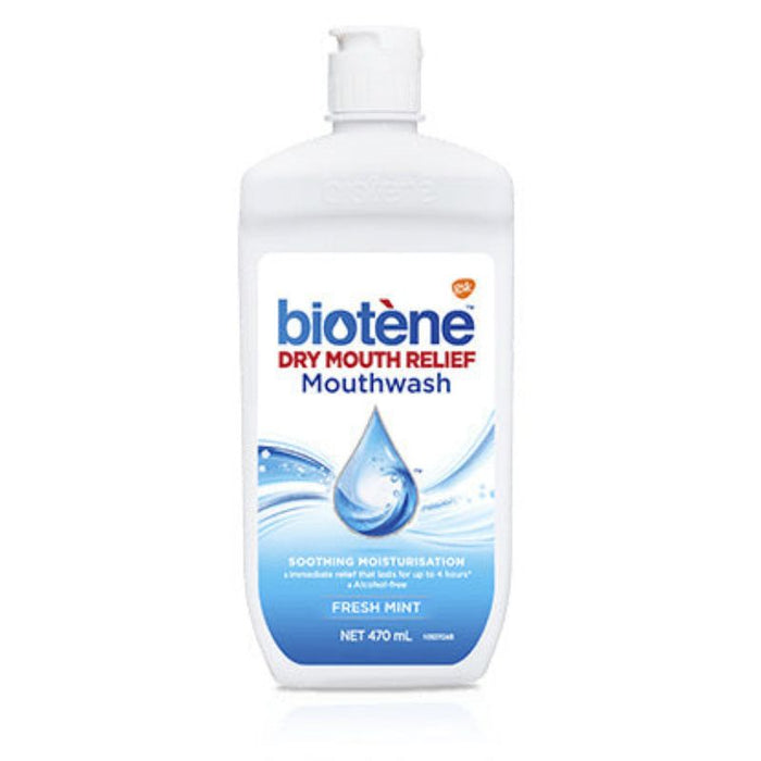 Biotene Dry Mouth Relief Mouthwash 470ml Fresh Mint