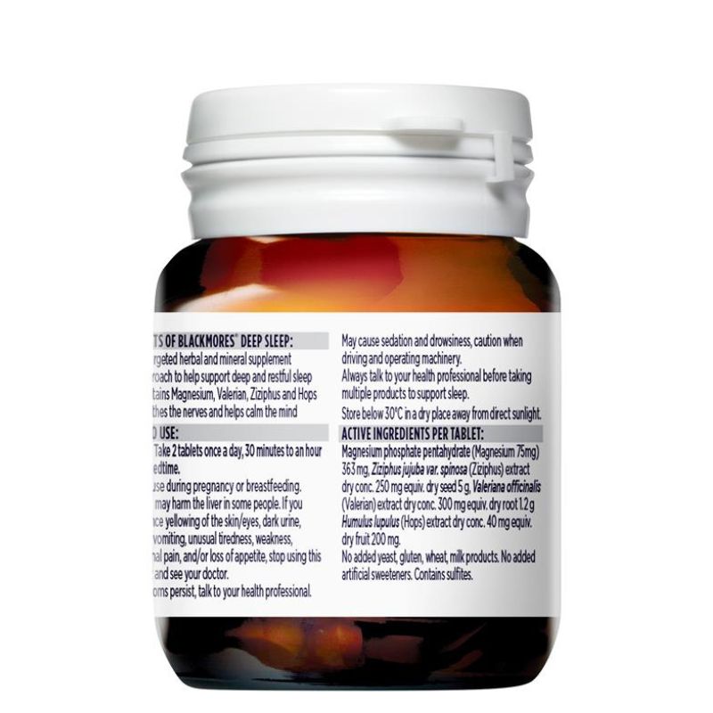 Blackmores Deep Sleep 30 Tablets