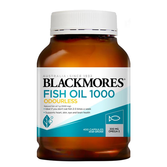 Blackmores Fish Oil 1000mg Capsules 400