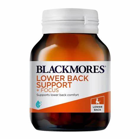 Blackmores Lower Back Support + Focus Tablets 30