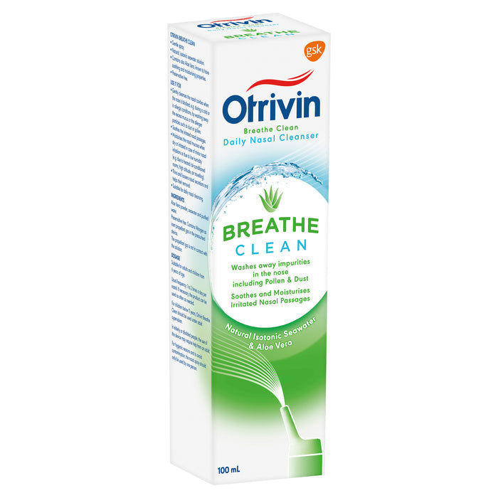 Otrivin Breathe Clean Daily Nasal Cleanser Spray 100ml