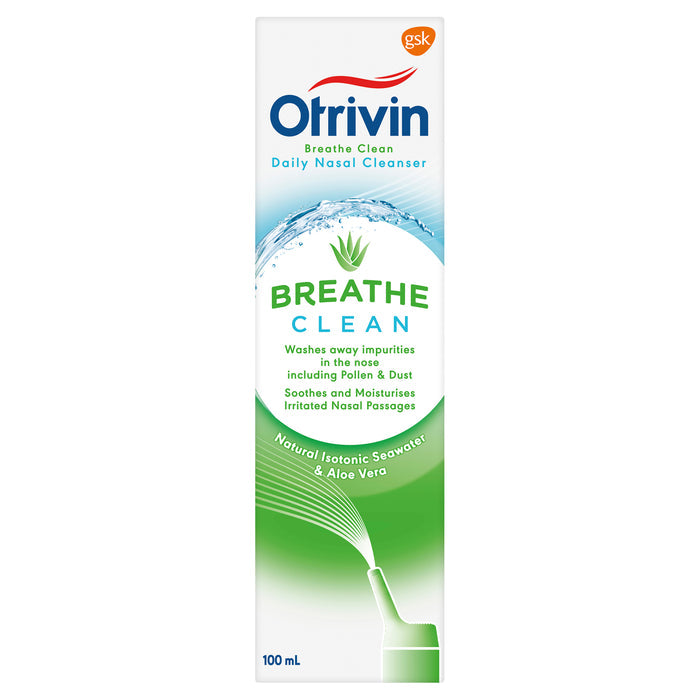 Otrivin Breathe Clean Daily Nasal Cleanser Spray 100ml