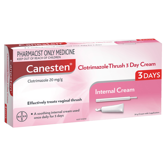 CANESTEN 3 Day Vaginal Cream 2% 20g