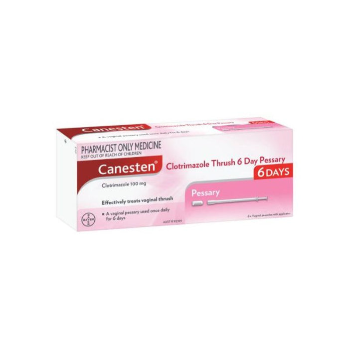 CANESTEN 6 Day Vaginal Tab 100mg