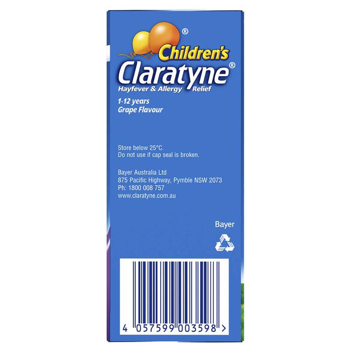 CLARATYNE Child Syrup Grape 60ml