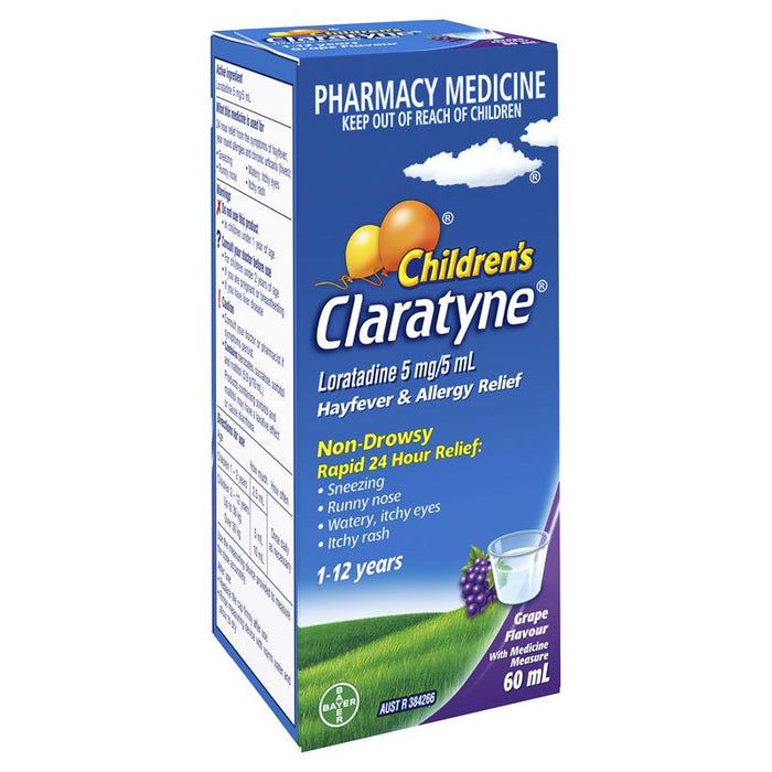 CLARATYNE Child Syrup Grape 60ml