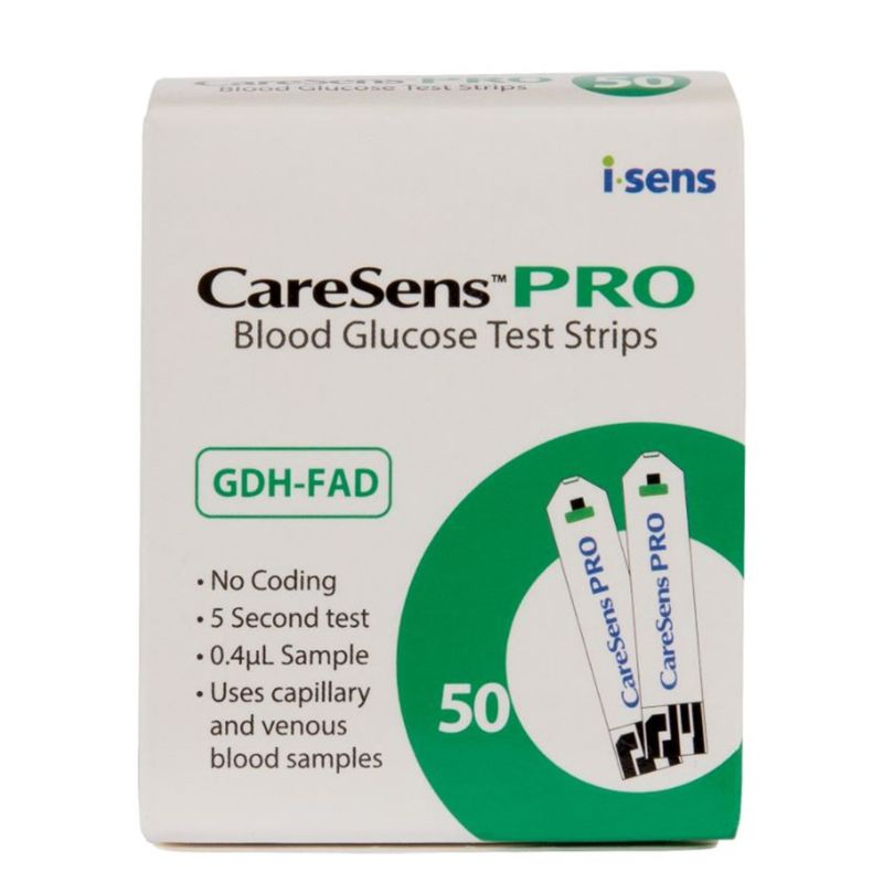 CareSens Pro Blood Sugar Test Strips 50 Pack