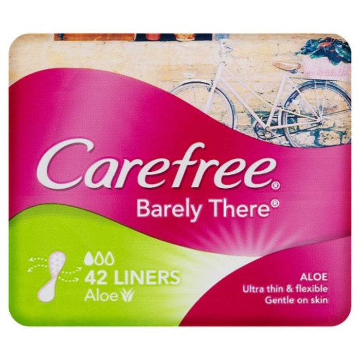 Carefree Barely There Liners 42 Aloe