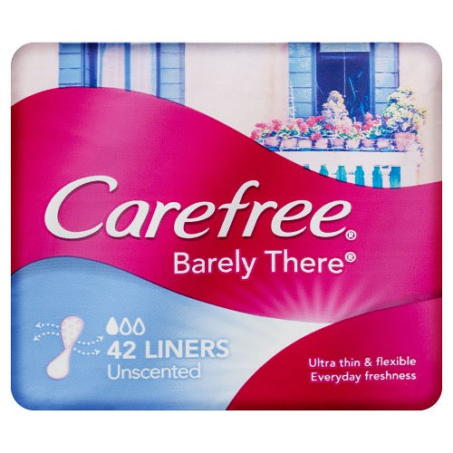 Carefree Barely There Liners 42 Unscented