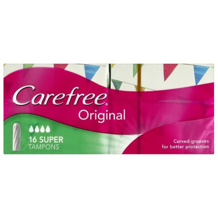 Carefree Original Tampons 16 Super