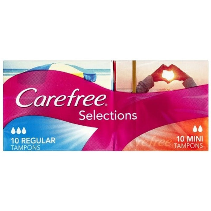 Carefree Selections Tampons 10 Regular