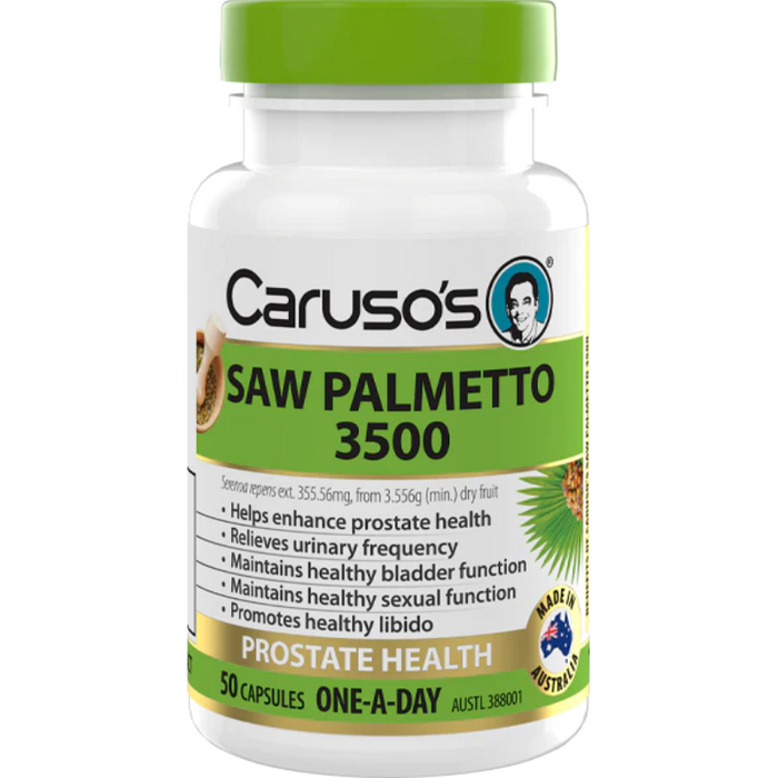 Carusos Saw Palmetto 3500 Capsules 50