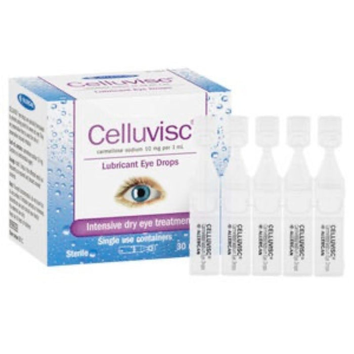 Celluvisc Eye Drops Single Use Containers 30 x 0.4mL