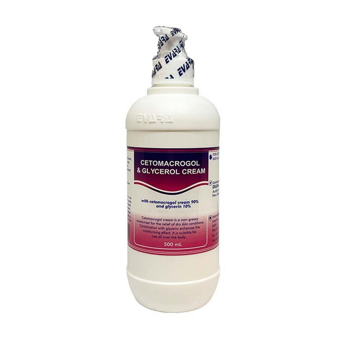 Cetomacrogol + Glycerol Cream 500ml