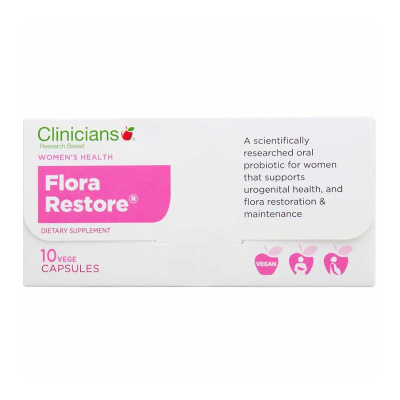 Clinicians Flora Restore Vege Capsules 10s