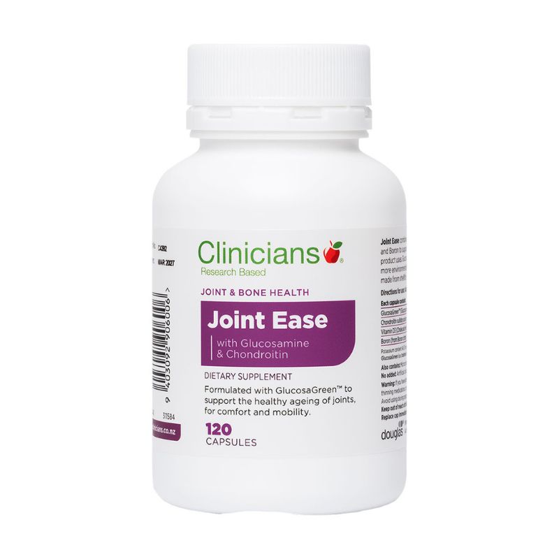 Clinicians Joint Ease with Glucosamine & Chondroitin 120 Capsules