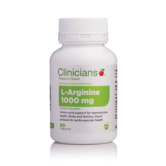 Clinicians L-Arginine 1000mg Tablets 90