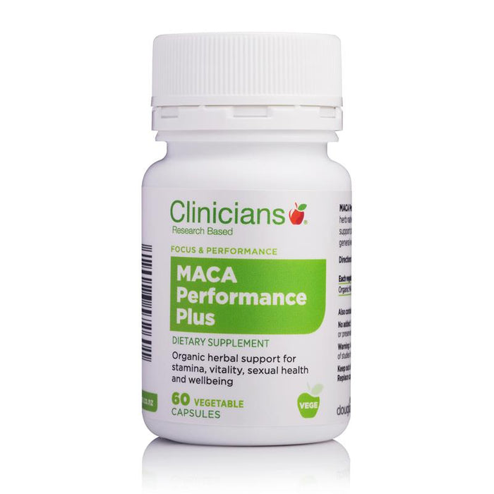 Clinicians MACA Performance Plus Capsules 60