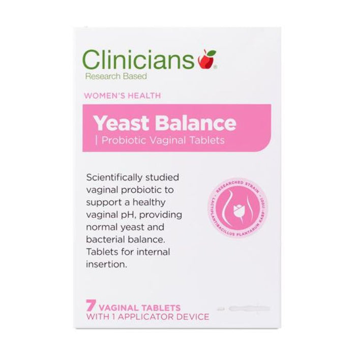 Clinicians Yeast Balance 7 Vaginal Tablets
