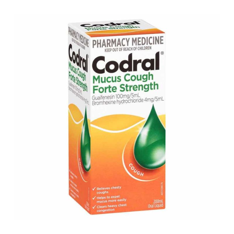 Codral Mucus Cough Forte Strength 200ml