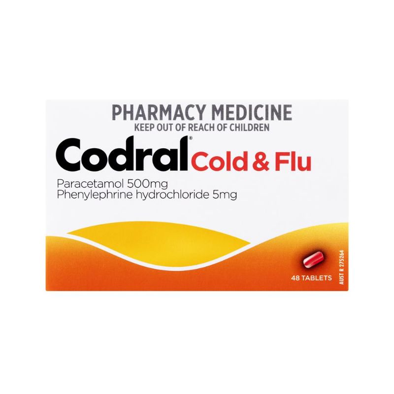 Codral Cold & Flu Tablets 48