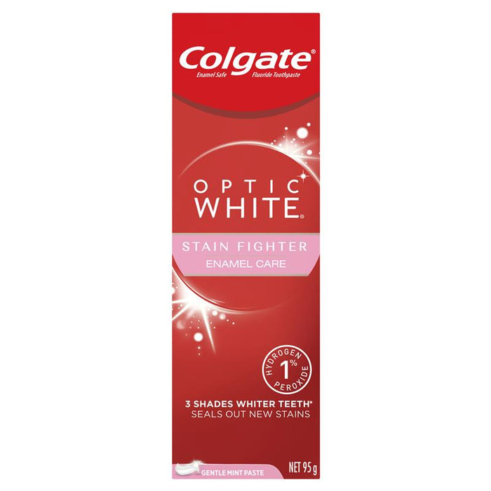 Colgate Optic White Stain Fighter 95g Gentle Mint