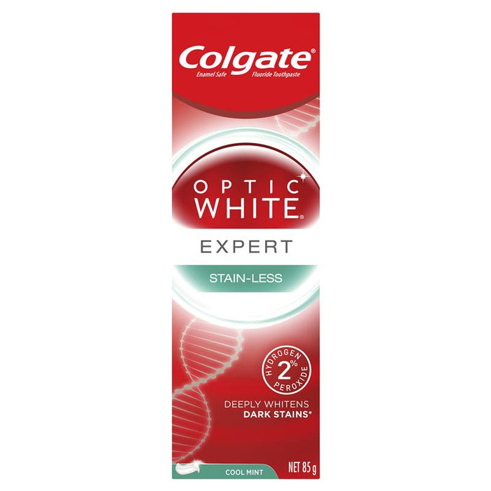 Colgate Optic White Stain Less White 85g Cool Mint