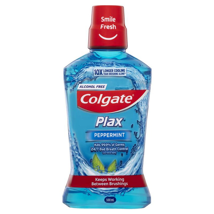 Colgate Plax Mouthwash 500ml Peppermint