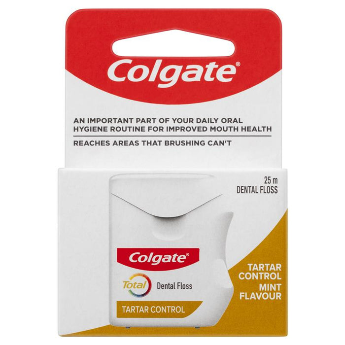 Colgate Total Tartar Control Dental Floss 25m