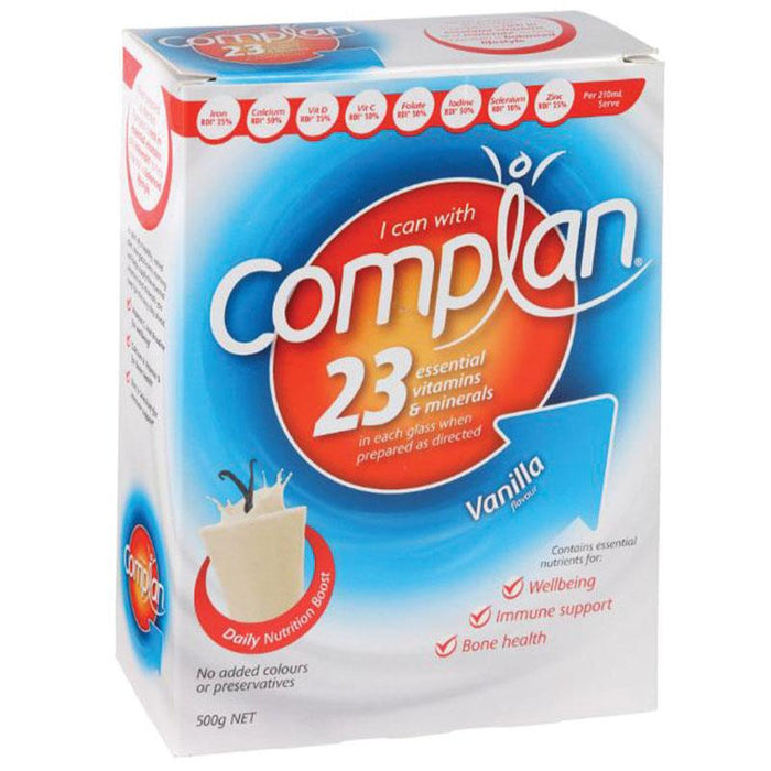 Complan Powder VANILLA 500g