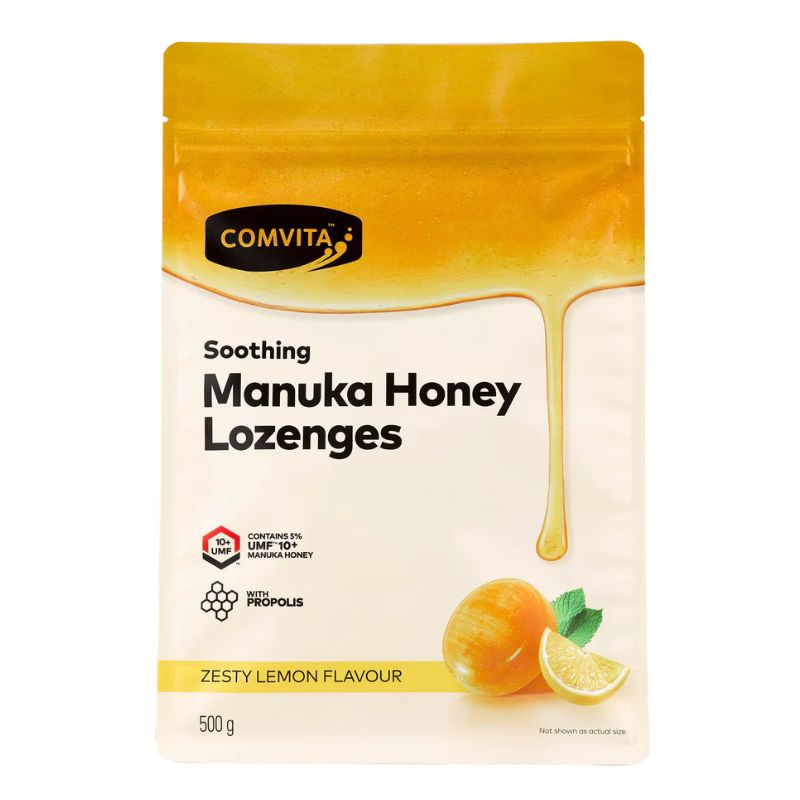 Comvita Manuka Honey Lozenges Lemon 500g