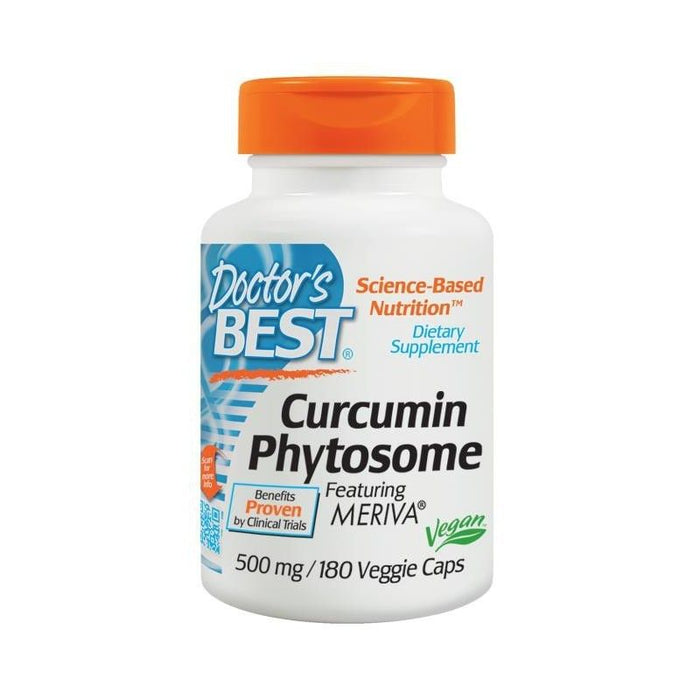 Doctors Best - Curcumin Phytosome with Meriva VegeCaps 180